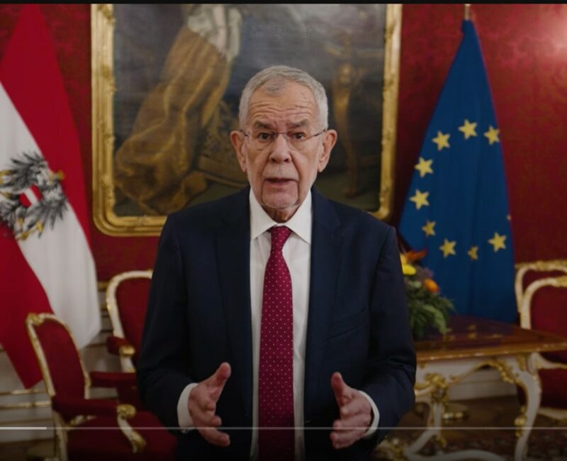 Bundespräsident Van der Bellen gratuliert Kinderhospiz Netz mit einer Grußbotschaft.