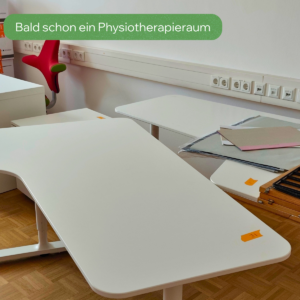 Physiotherapieraum vor dem Umbau