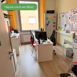 Bisheriges Büro wird zum neuen Physioraum